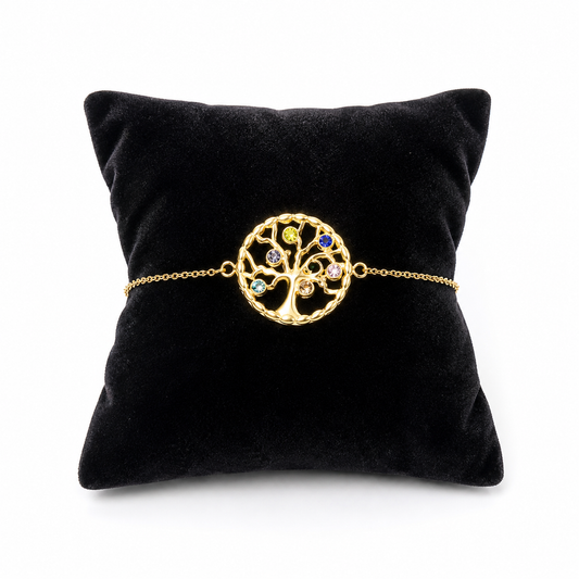 Bracelet – Arbre doré