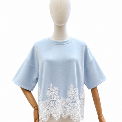 T-shirt Lili – Dentelle florale